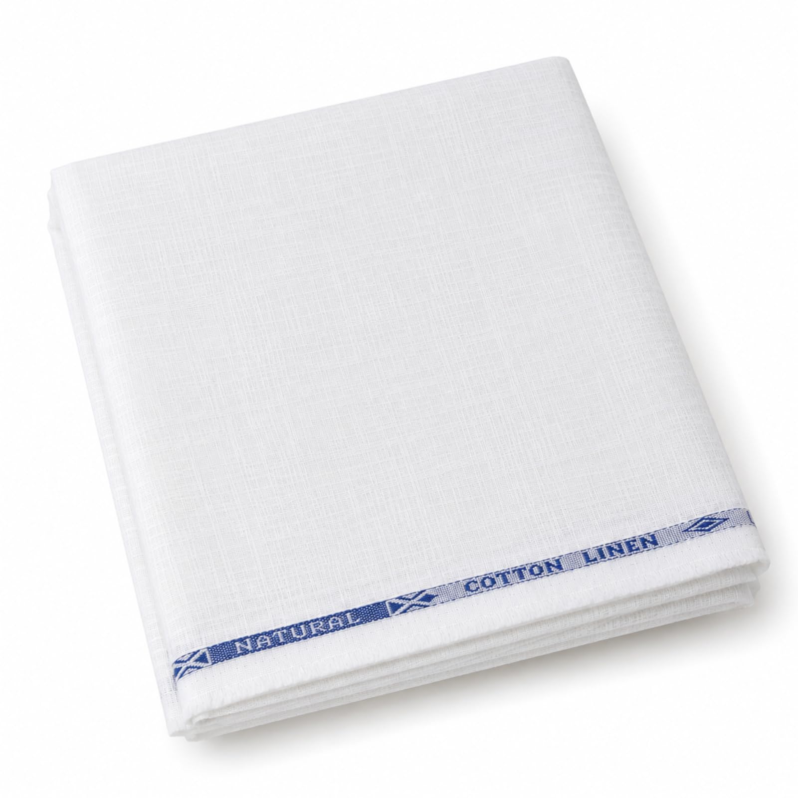 REELENT Unstitched White Pure Linen Cotton Fabric 60 Lea for Men | 58 Inch Width Shirting & Dress Material | Shirt & Kurta-Pajama Tailoring Cloth (Long Kurta/Pajama – 3.5M)-picture-34