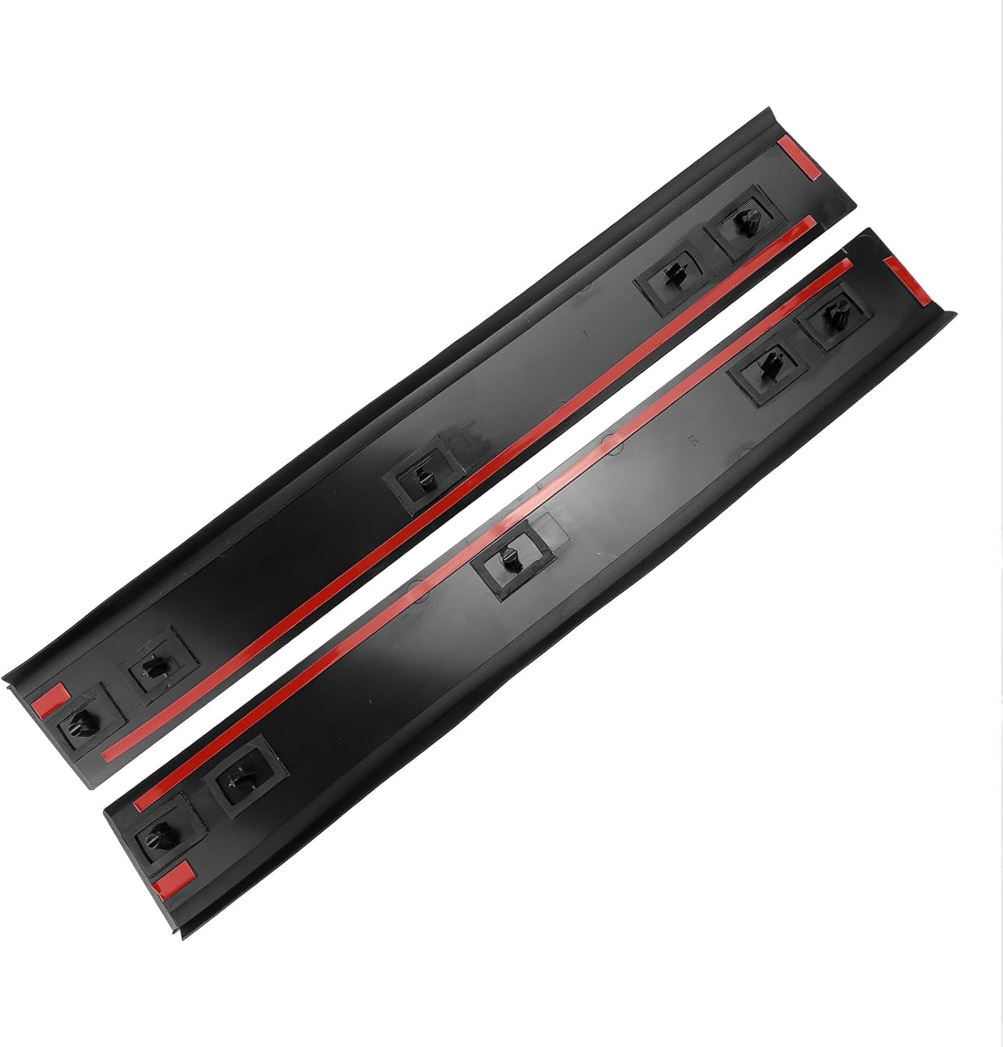 2 Pcs Door Window Trim Molding Panel,B Pillar Applique for Chrysler Town & Country 2008-2016 for Dodge Grand Caravan 2008-2020 Rear Left Right Forward Replaces 5020666AA 5020667AA