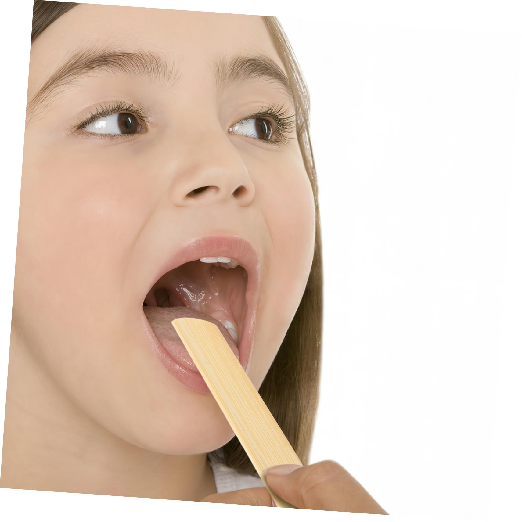 Ciieeo Tongue Depressors Bulk 100pcs Tongue Sticks Disposables for Oral Care Easy to Use