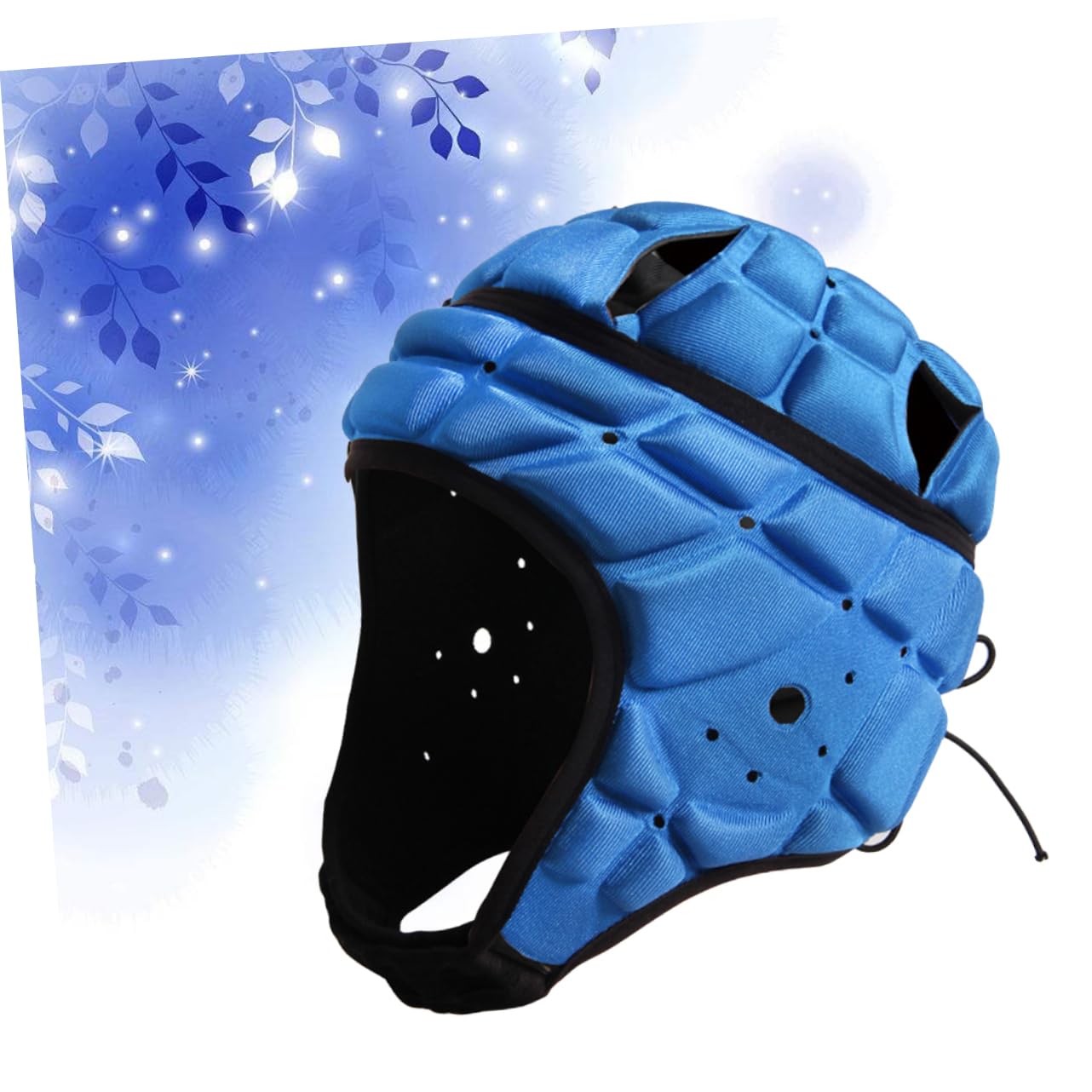 YARNOW 3 Pezzi Casco Da Calcio Per Attrezzatura Protettiva Da Rugby Cappello Traspirante Comodo Estensione Flessibile