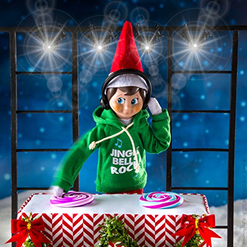 Elf on The Shelf Claus Couture Jingle Jam Hoodie Novelty, Green