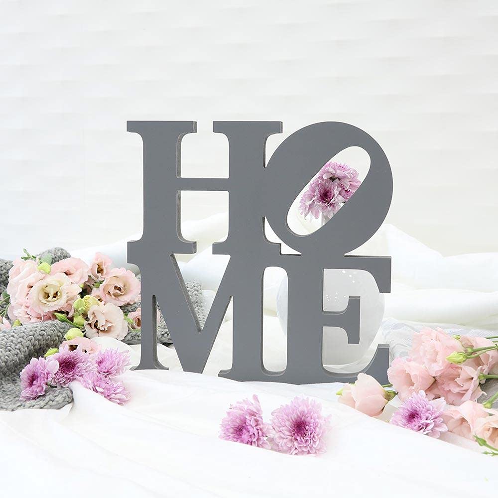 Frase in Legno da appoggio con Scritta Home Arredo Moderno - Targa Decorativa Realizzata a Mano Scritta in Legno per casa Feste Eventi Made in Italy