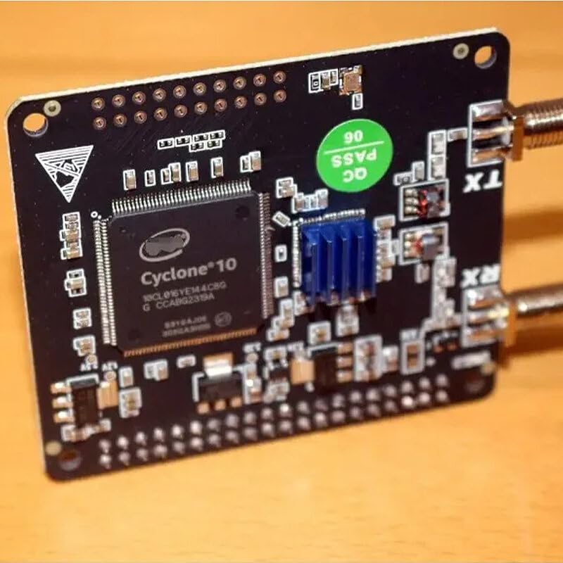 VIDOO Módulo AD9866 Radio Definida por Software V2.0 para Raspberry PI4B RPI4B Radio Berry-Módulo Placa + Raspberry Pi + Pantalla Pantalla