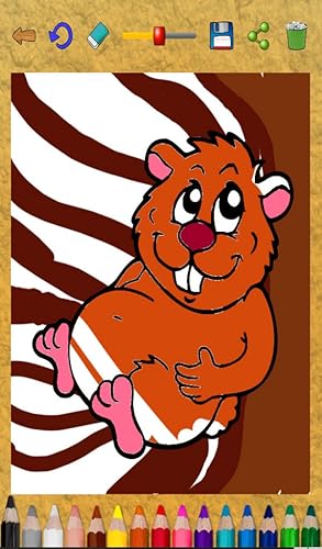 Livro de colorir animais