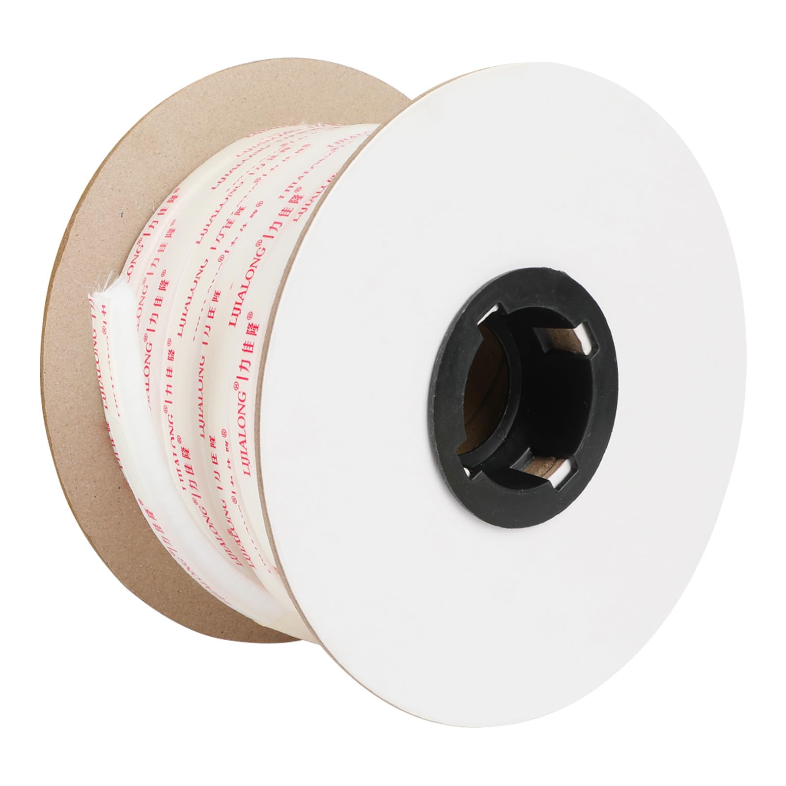 fowong Self‑Adhesive Pile Weather Stripping 9mm x 9mm x 10m, Draught Excluder Brush Gap Seal for Windows, Sliding and External Doors, White