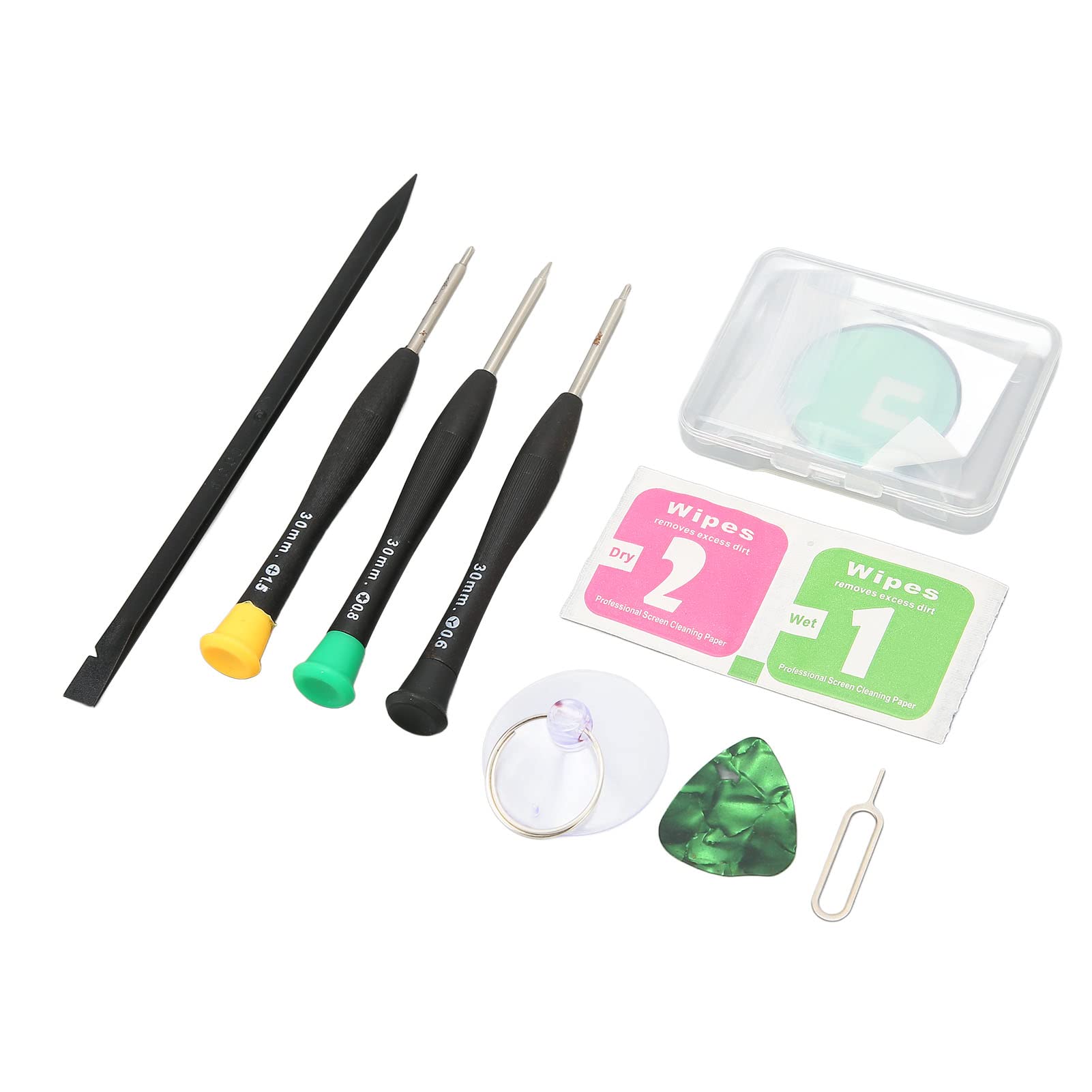Alomejor Professionelles Glasreparaturset für 40mm Uhr, Reparaturwerkzeug