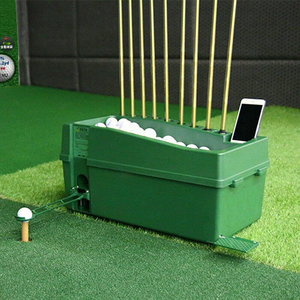 Golf Ball Dispenser Machine Powerless Automatic Tee Up