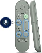 für Google-TV-Fernbedienung, Sprachfernbedienung für Google Chromecast TV, Latest Grey-Green