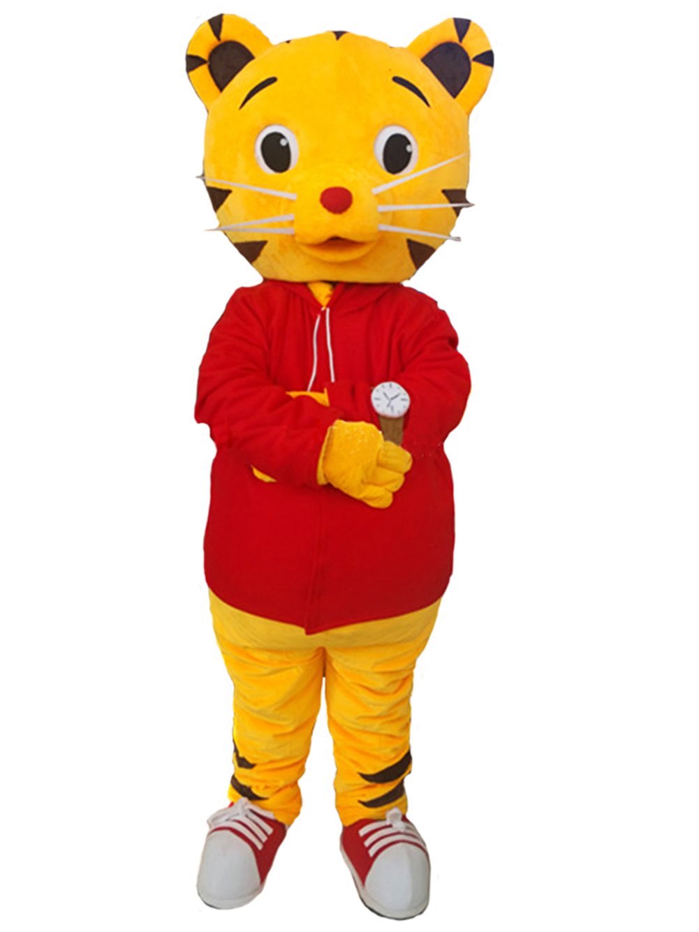 ZYZ Daniel Tiger Mascot Costume Tiger Costume