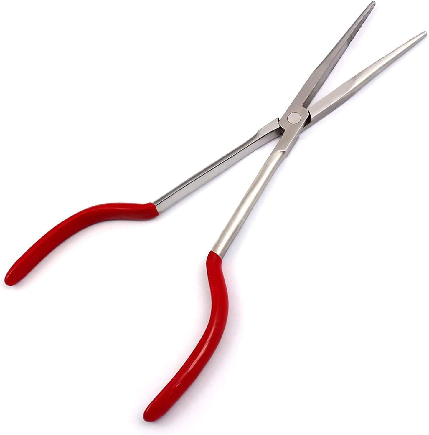 Red-grip Long Reach Long Nose Pliers, 11-inch