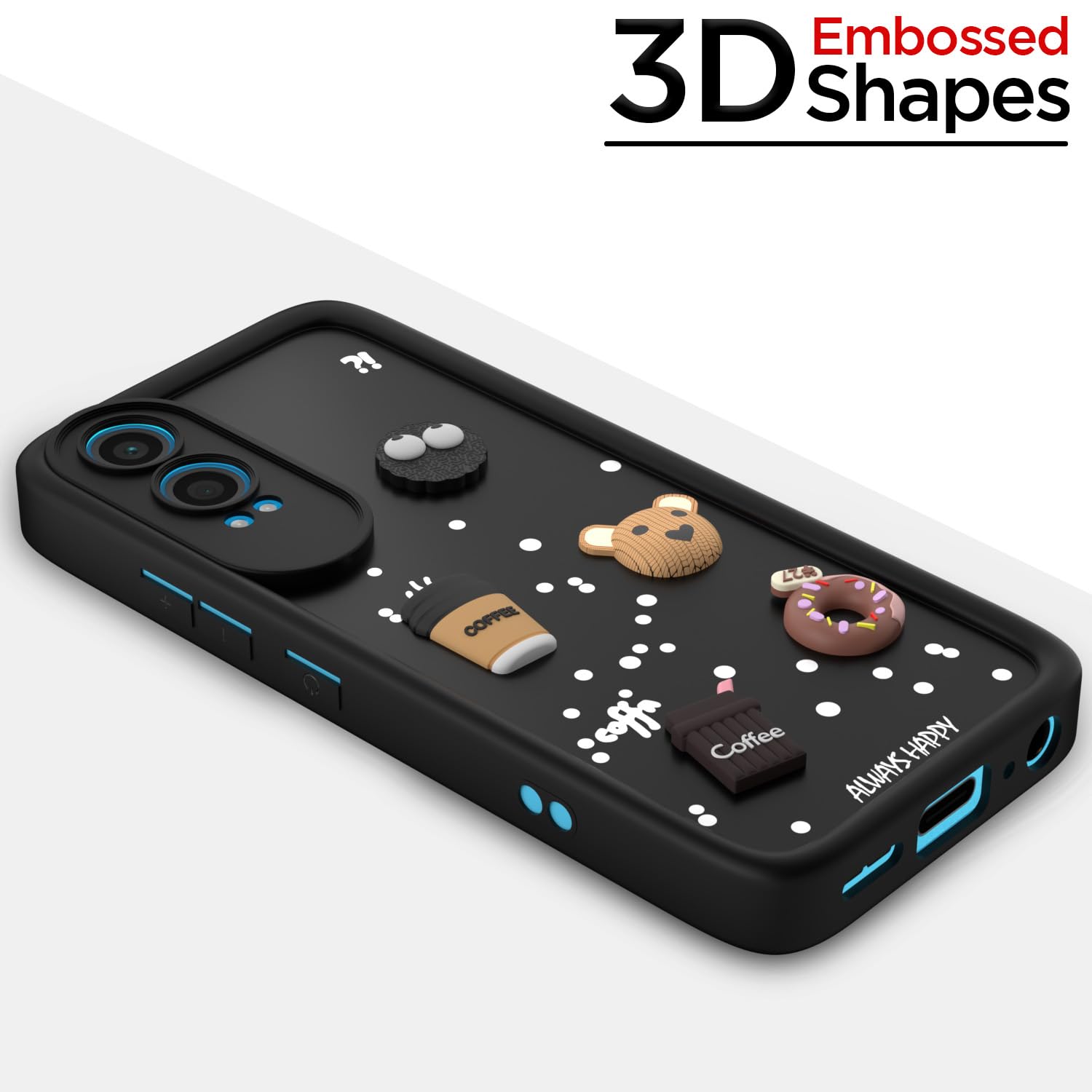 Amazon Basics Back Cover for OnePlus Nord Ce 4 Lite 5G | Cute Fun Cartoon 3D Bear Silicone Full Body Protection Bumper Cover (Black) offers donot miss 3 Amazon Basics Back Cover for OnePlus Nord Ce 4 Lite 5G | Cute Fun Cartoon 3D Bear Silicone Full Body Protection Bumper Cover (Black) offers donot miss