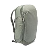 Travel Backpack 30L&comma; Sage&comma; Expandable 27-33L Design&comma; Rear and Top Access&comma; Weatherproof Shell&comma; Laptop Sleeve&comma; Ideal for Travel or Everyday Carry&comma; Versatile Backpack for Men and Women