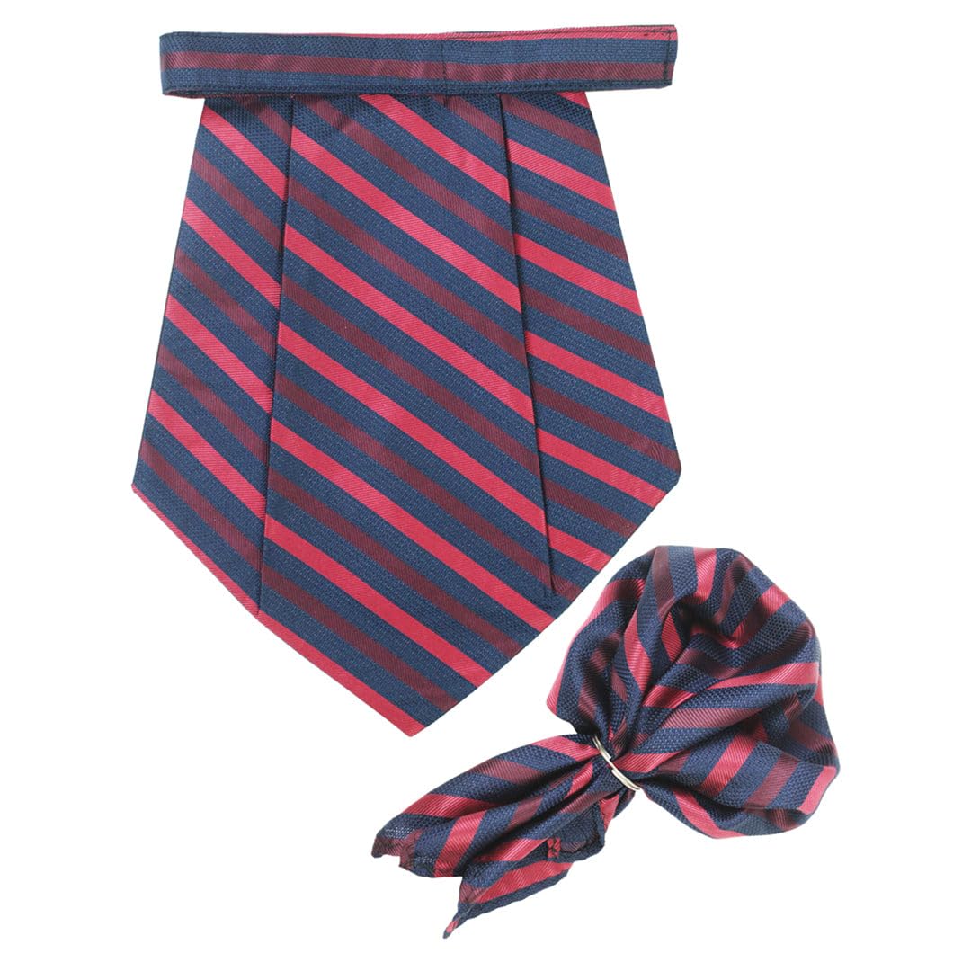 Stunning Alley Blue Cravat & Pocket Square set For Men-image-31