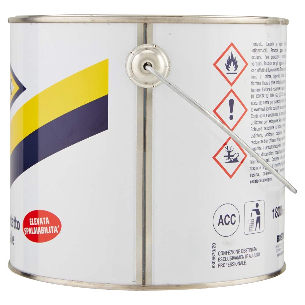 Bostik 99 adesivo a contatto professionale super forte e resistente latta 1800ml giallo