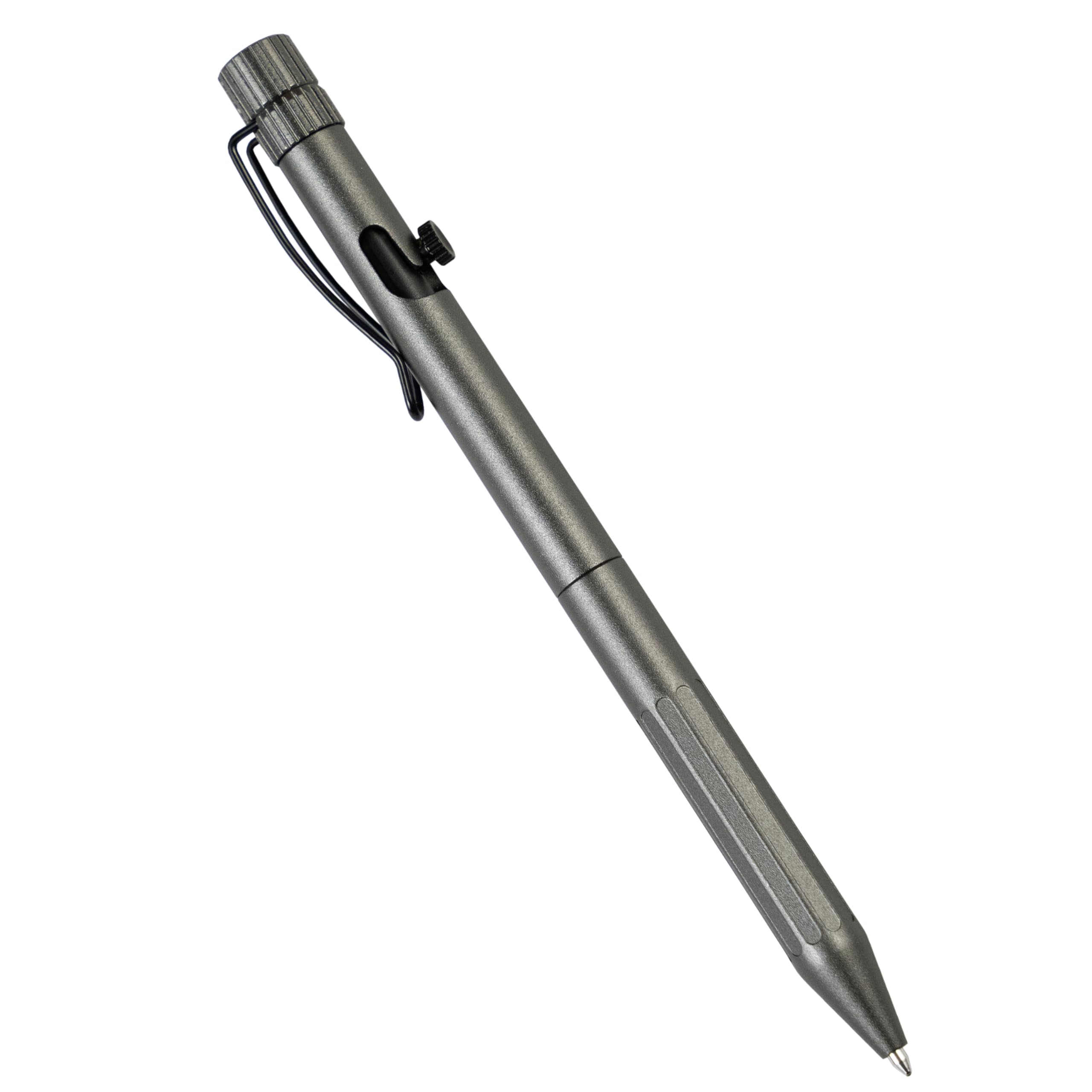 Rite in the Rain Weatherproof Gunmetal Bolt-Action Metal Pen, Black Ink, (No. G16)
