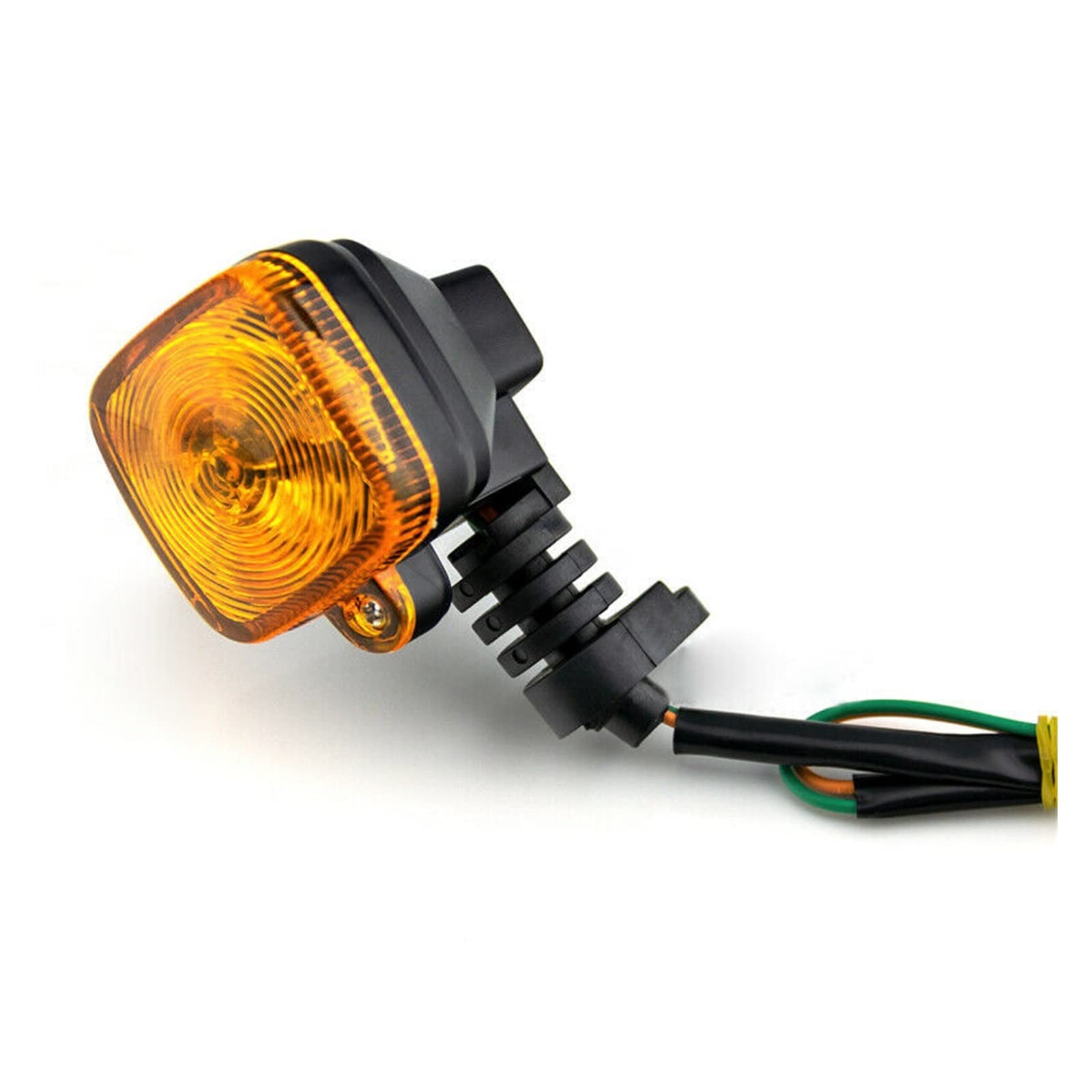 Indicateurs De Virage De Moto 2 Pièces Clignotants De Moto Clignotants Indicateurs Lumières Clignotant Universel Café Racer Ampoules Halogènes Accessoires Directionnels Ambre
