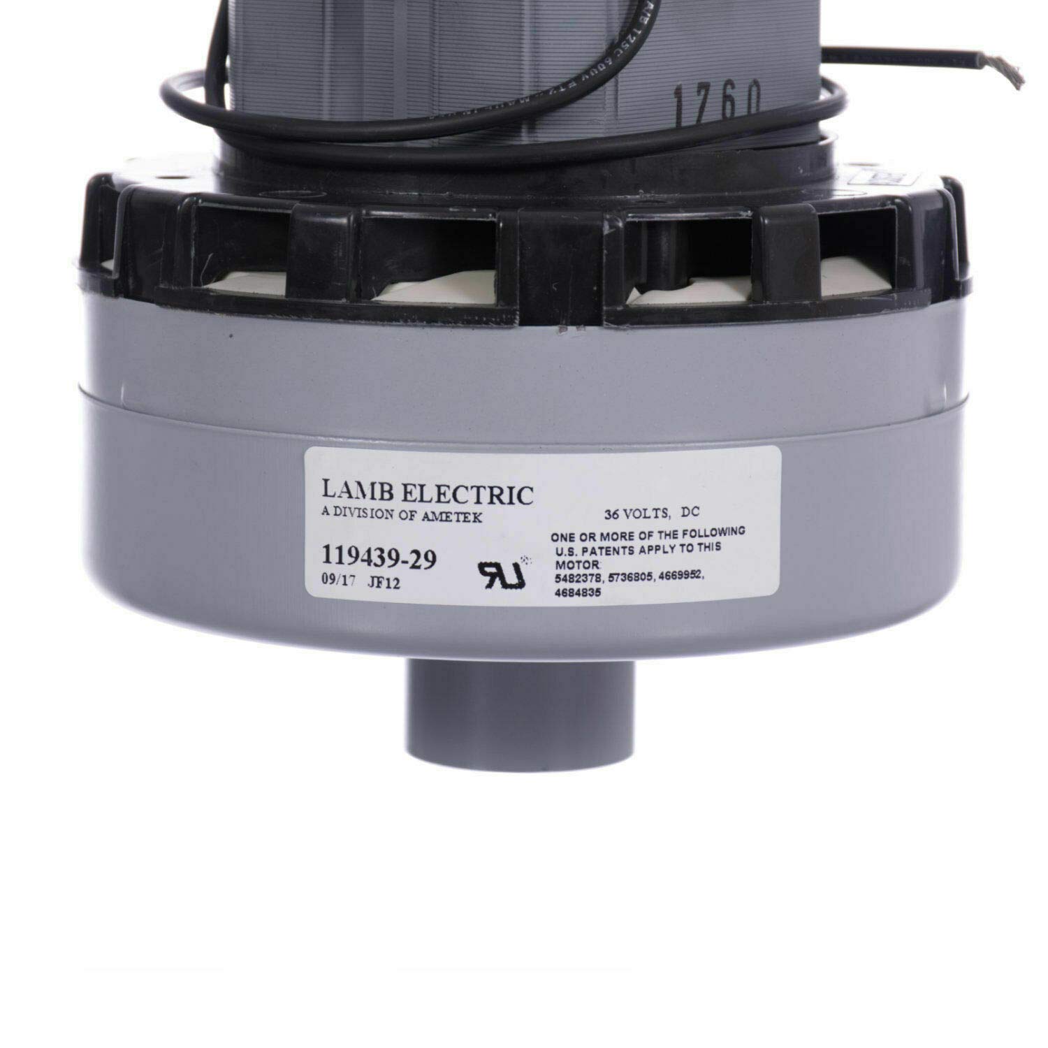 AMETEK Saugmotor 119436-29 – 24V / 430W, Passt F? Produktbild-Vorschau 4
