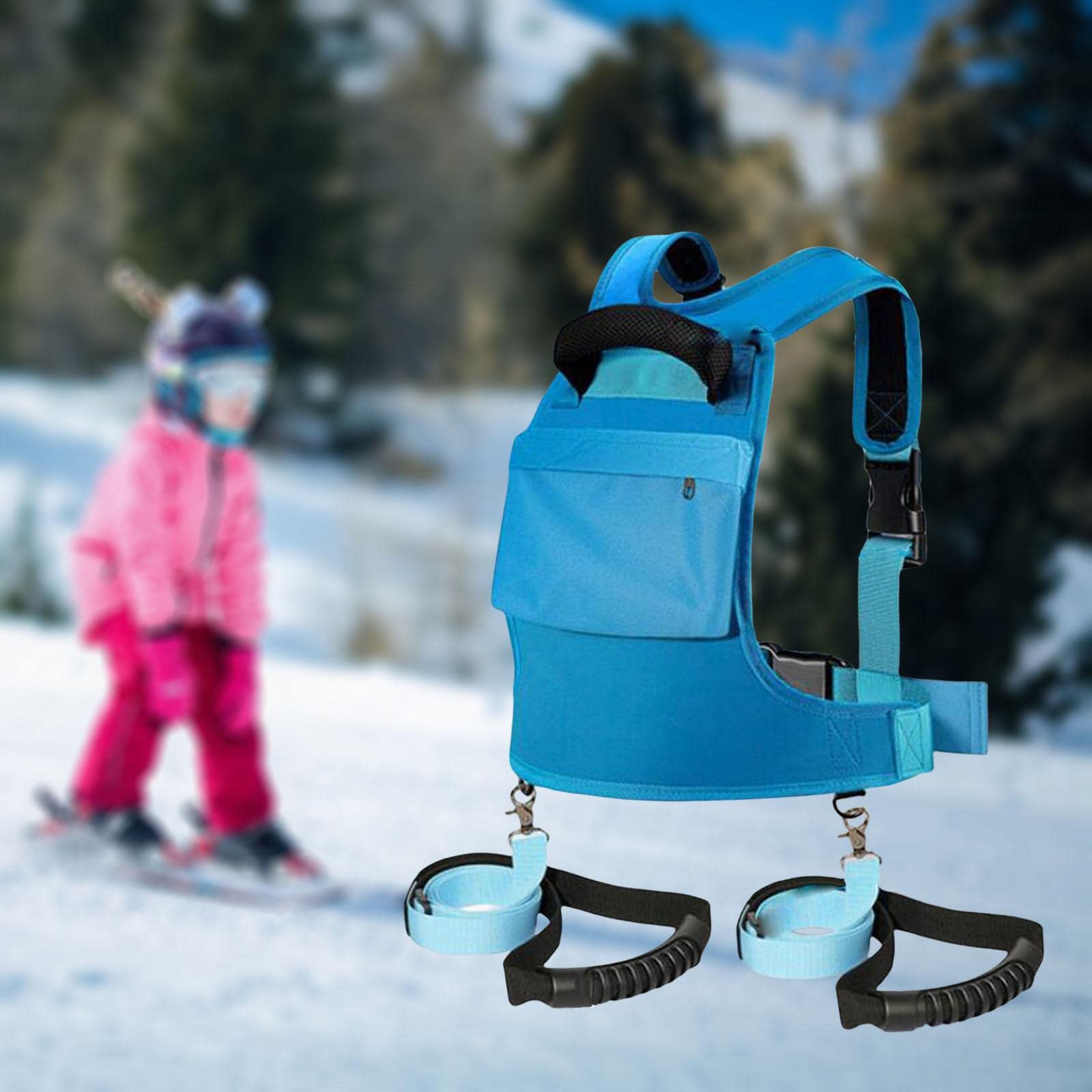harayaa Harnais de Ski et de Snowboard pour Enfants avec Laisse Amovible Harnais d'épaule de Ski pour Filles de 2 à 8 Ans, garçons, Sports d'hiver, Patinage