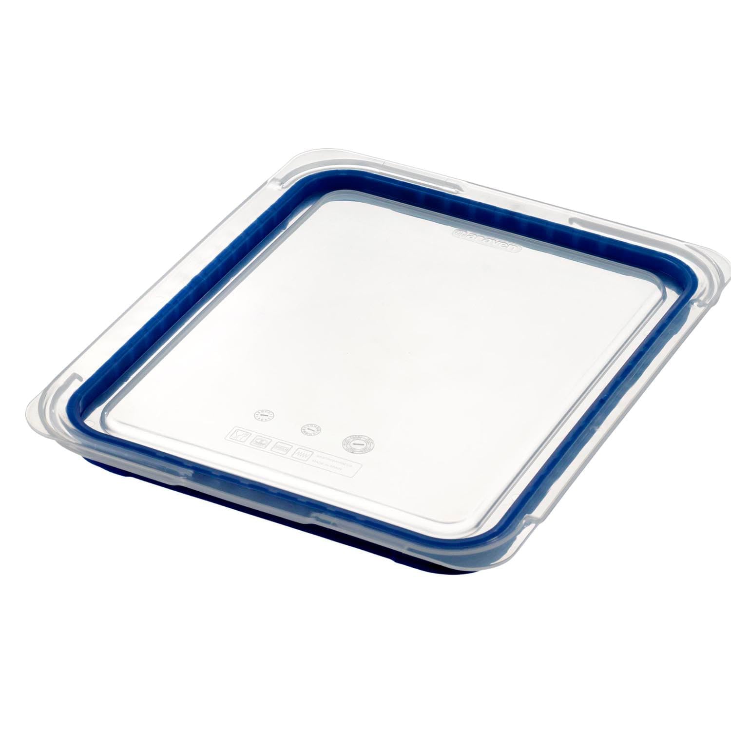 Araven ABS Lid Blue GN 1/2