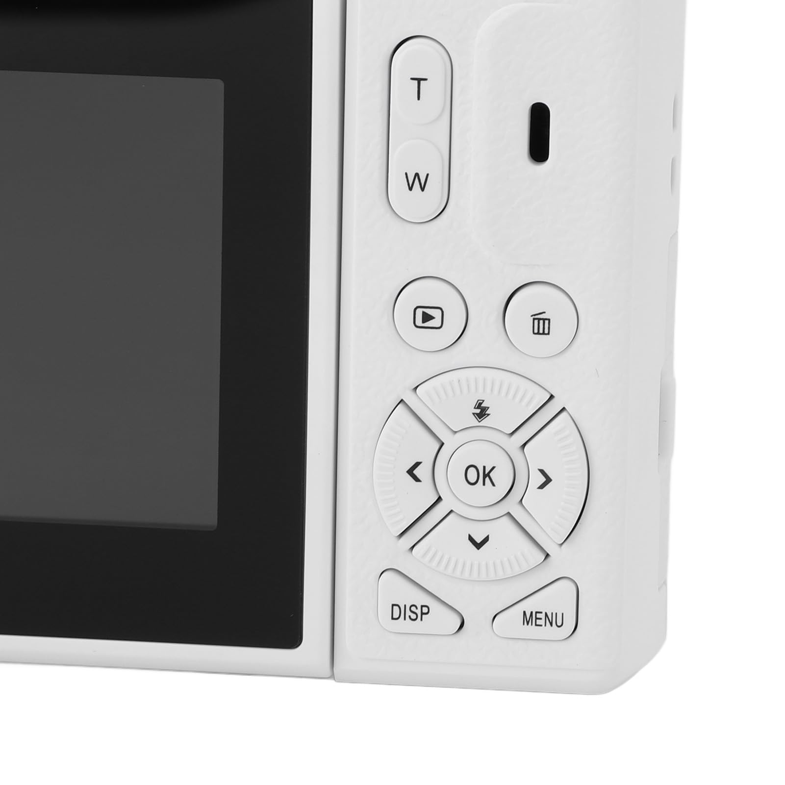Wakects Fotocamera Digitale 5K, Fotocamera Mirrorless ABS con Stabilizzazione Autofocus Zoom Ottico 18X da 75 MP, per Vlogging retrò con Schermo da 3 Pollici per Principianti di Fotografia di