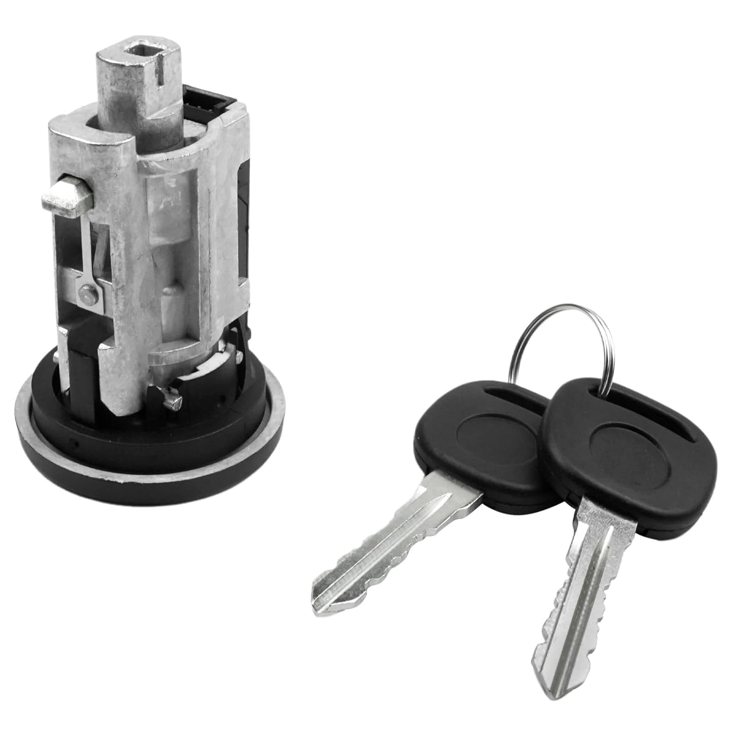Ignition Switch Lock Cylinder with 2 Keys Fit for Pontiac Grand Prix 2004-2008 Replacement for 19207987