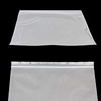 Vista 4 de 200 bolsas de polietileno de plástico transparente con cierre resellable de 9 x 12 pulgadas de 2 mil con cierre resellable para almacenamiento, A4