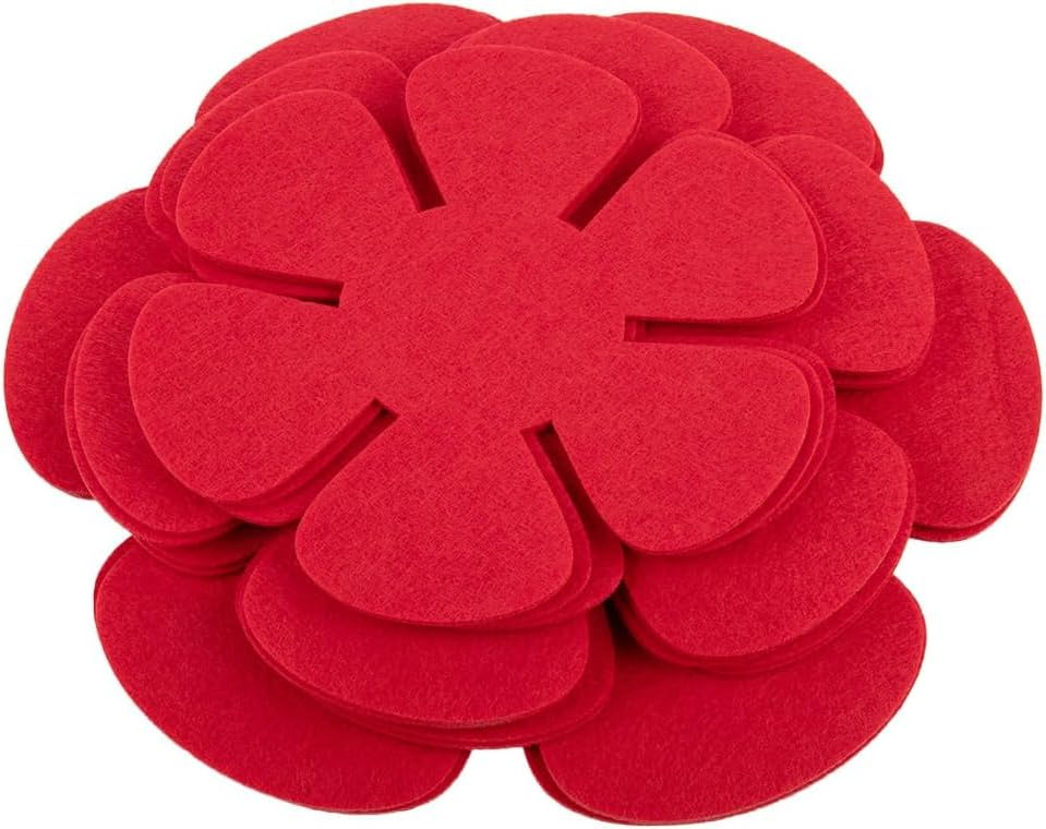 Daaxing Lot de 12 protections pour poêles, 20/25/30,5 cm, 3 tailles différentes, protections pour casseroles en feutre, protection empilable pour poêles...