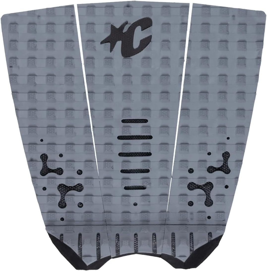 Creatures of Leisure Mick Fanning Loc-Lite EcoPure Traction Pad, Loc-Lite Traction Pattern, 7mm Teardrop Arch Bar, 3M Adhesive, 3 Piece