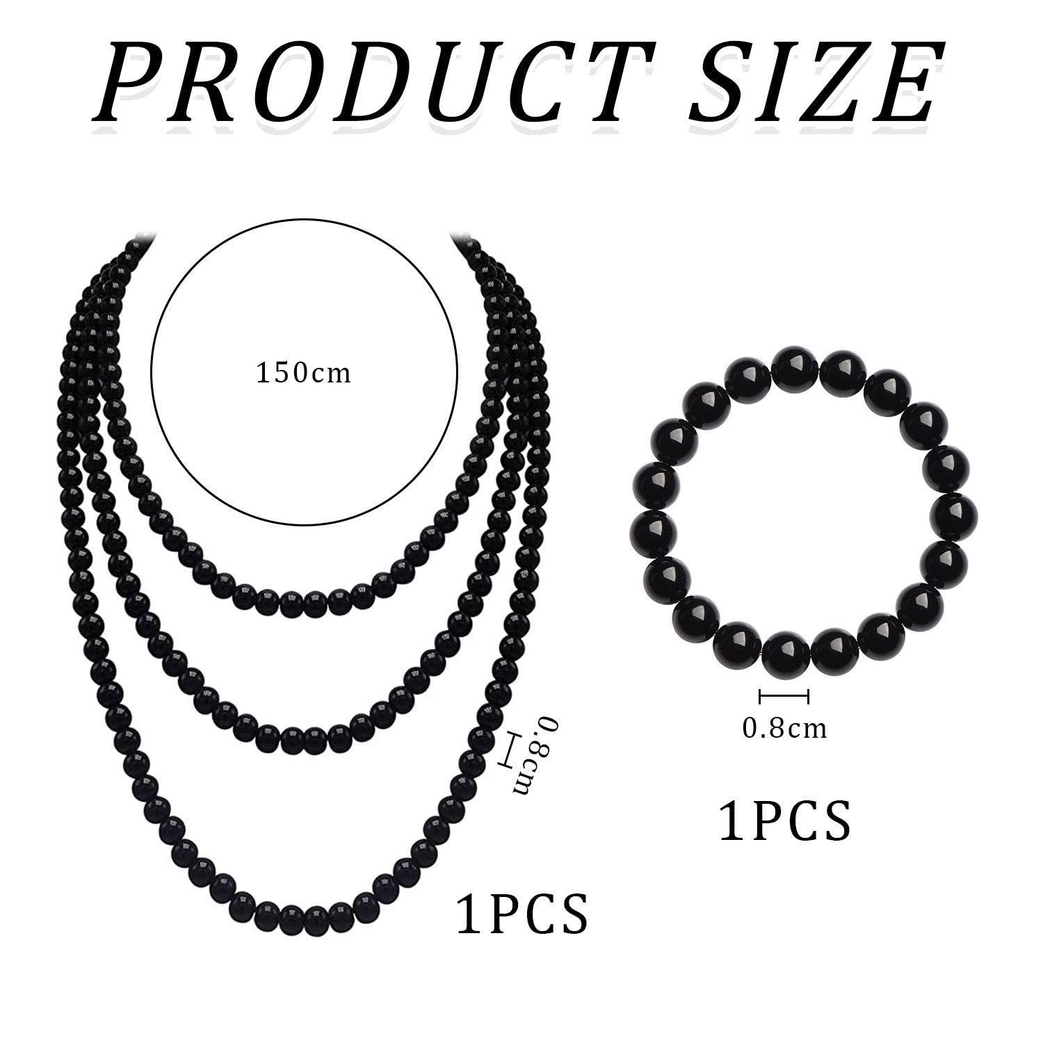 1 Collier Perlé Et 1 Bracelet, Bijoux Simples Et Polyvalents, Accessoires De Vêtements, Bijoux À La Mode Et Classiques.