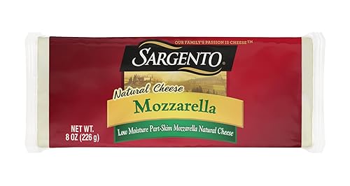 Sargento Bloque de queso natural Mozzarella, 8 oz.