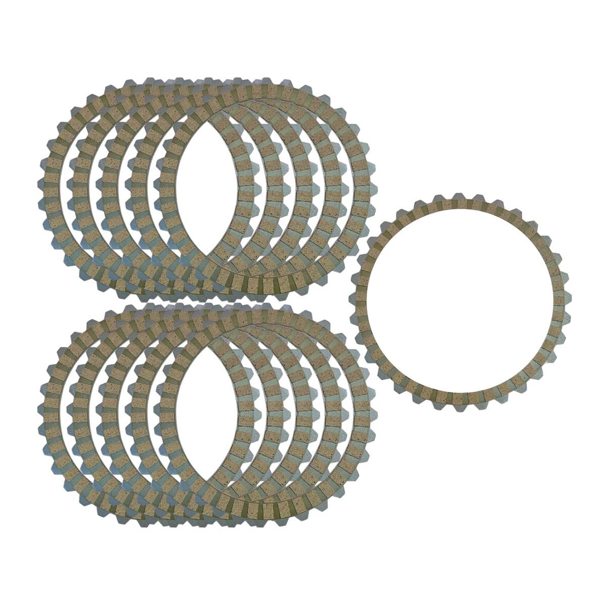 Disques d'embrayage pour moto RF900R GSX-R1100 kit de friction haute résistance