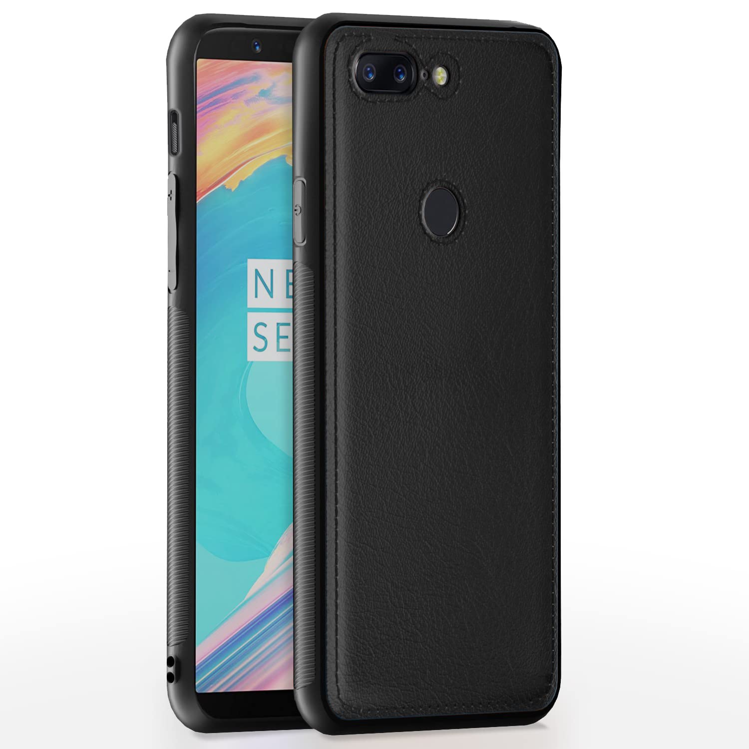 Pikkme Oneplus 5T Back Cover | Flexible Pu Leather | Full Camera Protection | Raised Edges | Super Soft-Touch | Bumper Case for Oneplus 5T (Black) (B0BR5GYTPY) Amazon Price History, Amazon Price Tracker