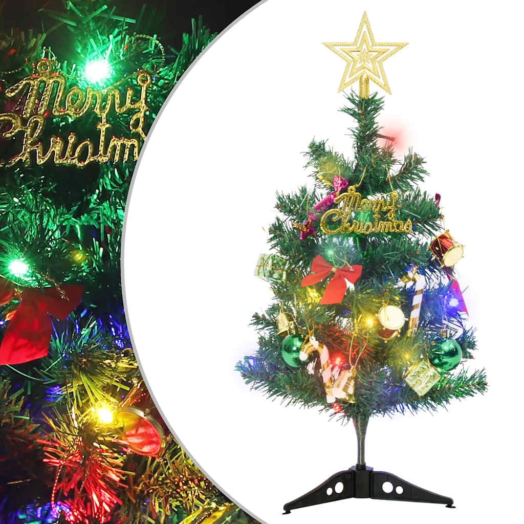 Sapin de Noël gain de place 45cm artificiel USB pour petit espace