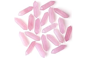 Rose Quartz Healing Crystals 10 pcs