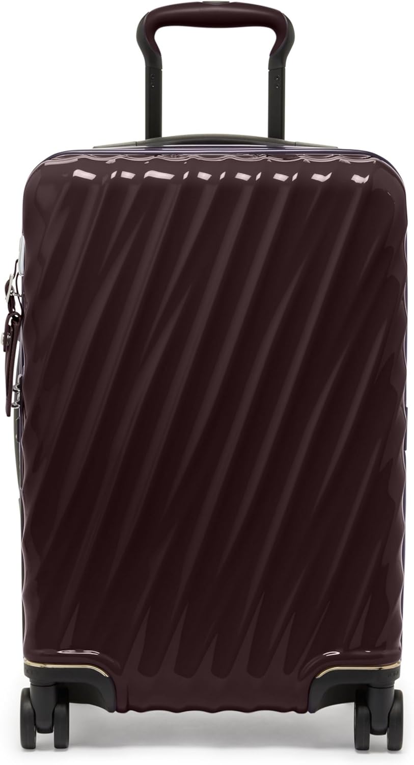 TUMI 19 Degree International Expandable 4 Wheeled CarryOn Hard Shell Suitcase