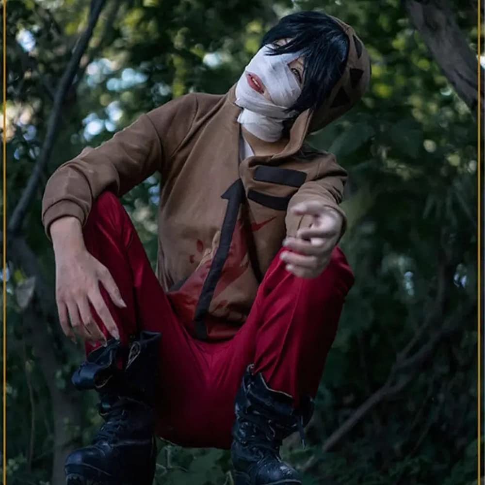 Charous Anime Angels Of Death Cosplay Isaac·Foster Kostüm,Uniform Anzug Verwendet Für Theme Party Cosplay Zack