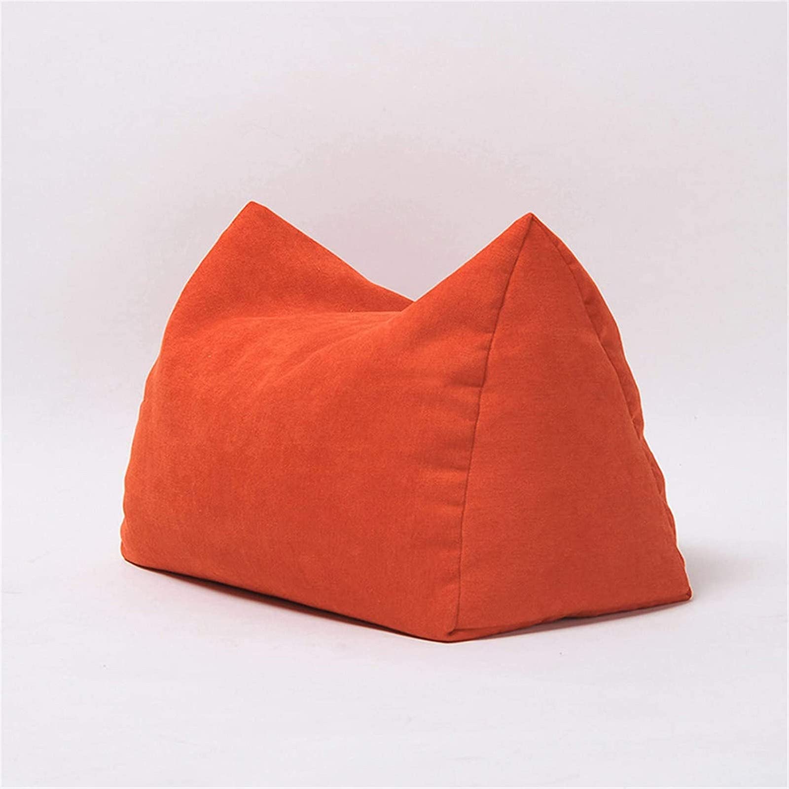 Repose-Pieds L&eacute;ger et Rembourr&eacute; : Si&egrave;ge Doux et Confortable Orange pour Fauteuil Poire