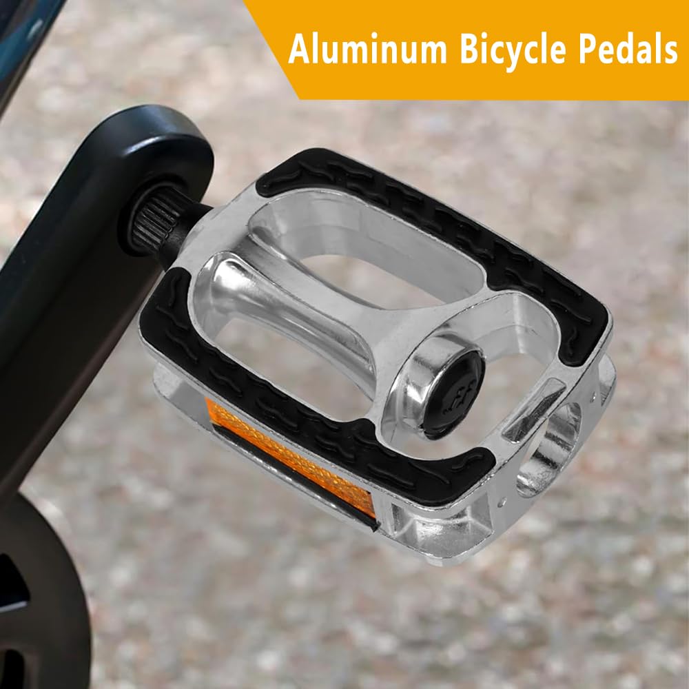Bogoro Pédales De Vélo,édales Pliables MTB Pédale En Alliage D'Aluminium,Pédales Pour Vélo,Pédales De Vélo De Route/de Montagne, Pour Vélo De Montagne