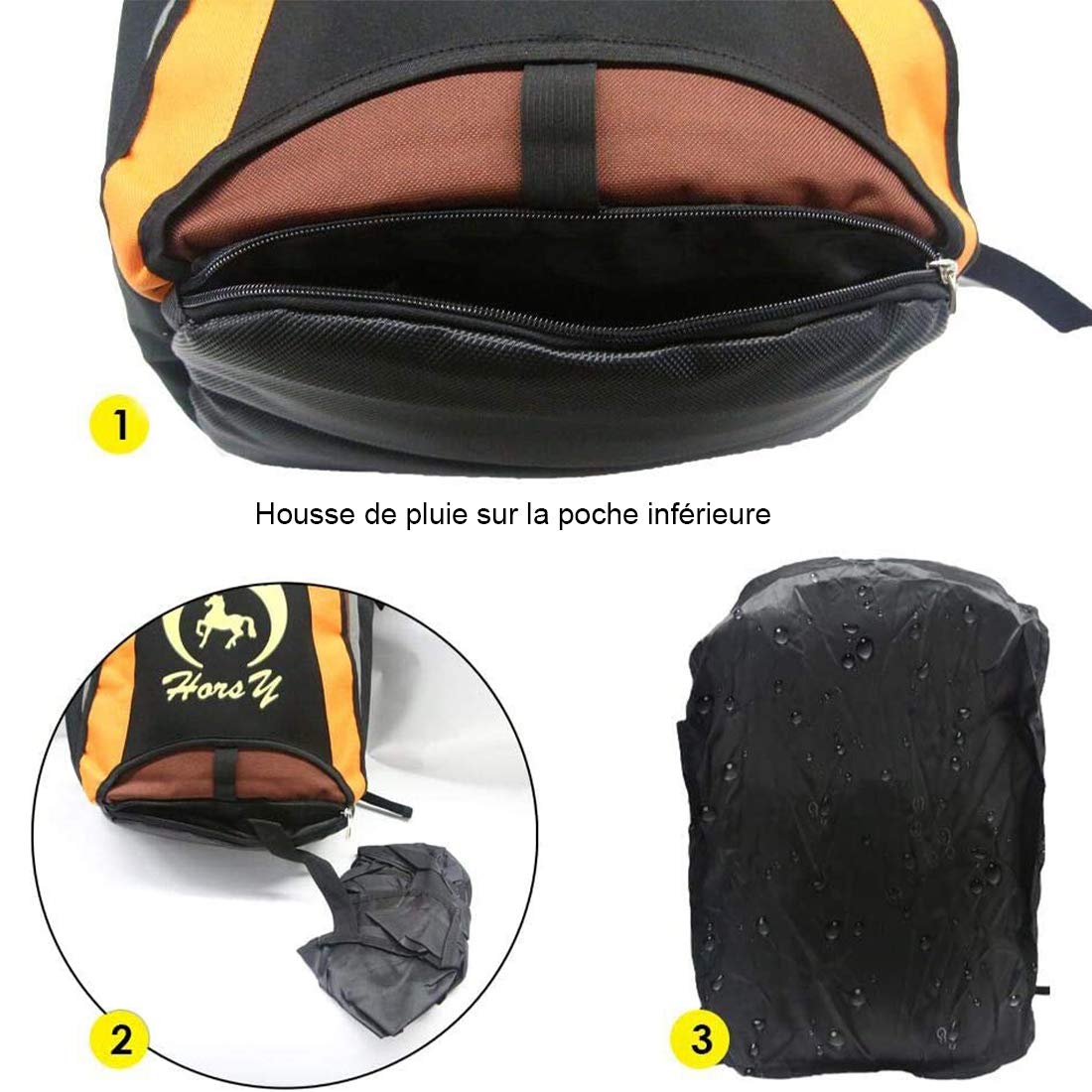 TentHome Sac Equitation Rangement Enfant Fille, Sac a Dos d'equitation pour Equipement Botte et Casque, Sac Équitation Professionnel Grande Capacité, Cadeau Equitation Fille Femme