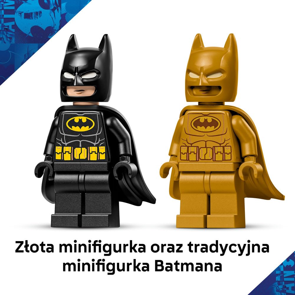 LEGO DC Batman Logo Batmana 76330 | Model kolekcjonerski, do ekspozycji, prezent dla fana Batmana 12+, zestaw klocków konstrukcyjnych, 678 elementów