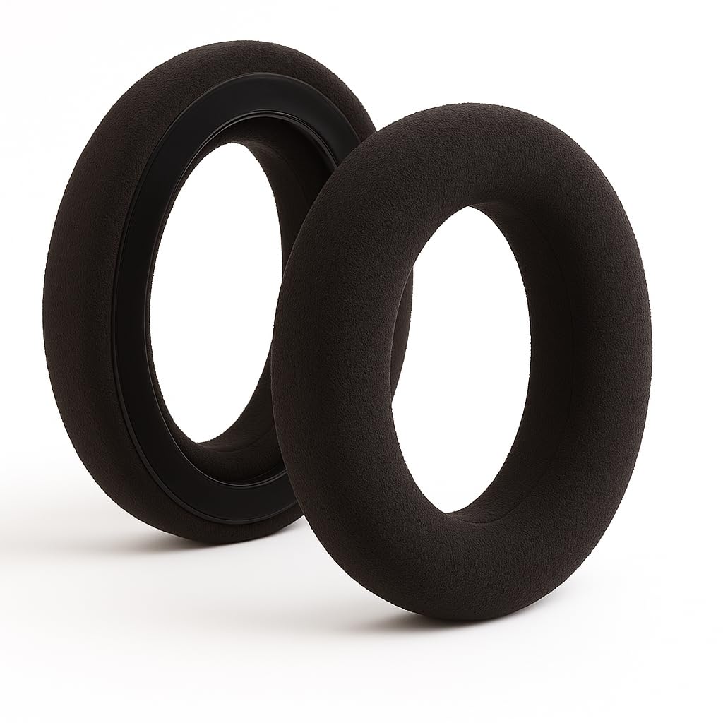 Dekoni Audio Earpads for Sennheiser HD600 HD650 HD660S HD6XX HD58X | Premium Replacement Ear Pads for Sennheiser Headphones | Soft, Durable, High-Fidelity Comfort Upgrade (Velour)