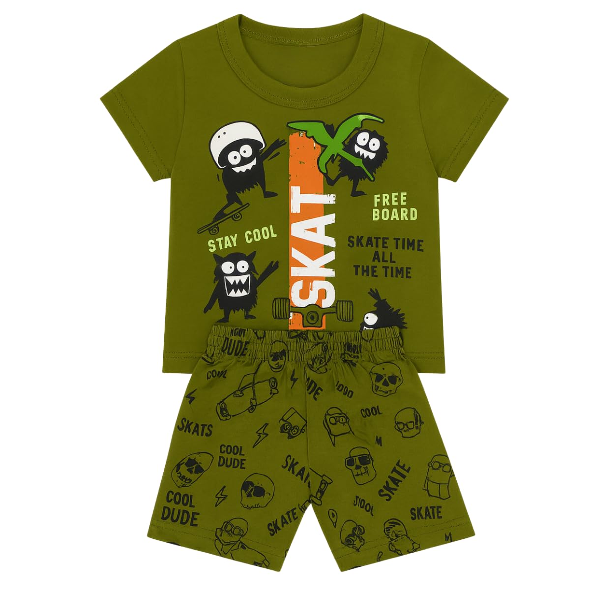 Kit 6 Peças Pijama Infantil Menino Verão Para Dormir 3 Blusas + 3 Shorts 100% Algodão Leve E Confortável Carters em promoção! Veja a oferta e mais achadinhos de Pijamas & Fantasias Infantis 6 Hoje é o melhor dia para comprar Kit 6 Peças Pijama Infantil Menino Verão Para Dormir 3 Blusas + 3 Shorts 100% Algodão Leve E Confortável Carters com aquele preço maroto! Promoção! Aproveite a oferta! 6