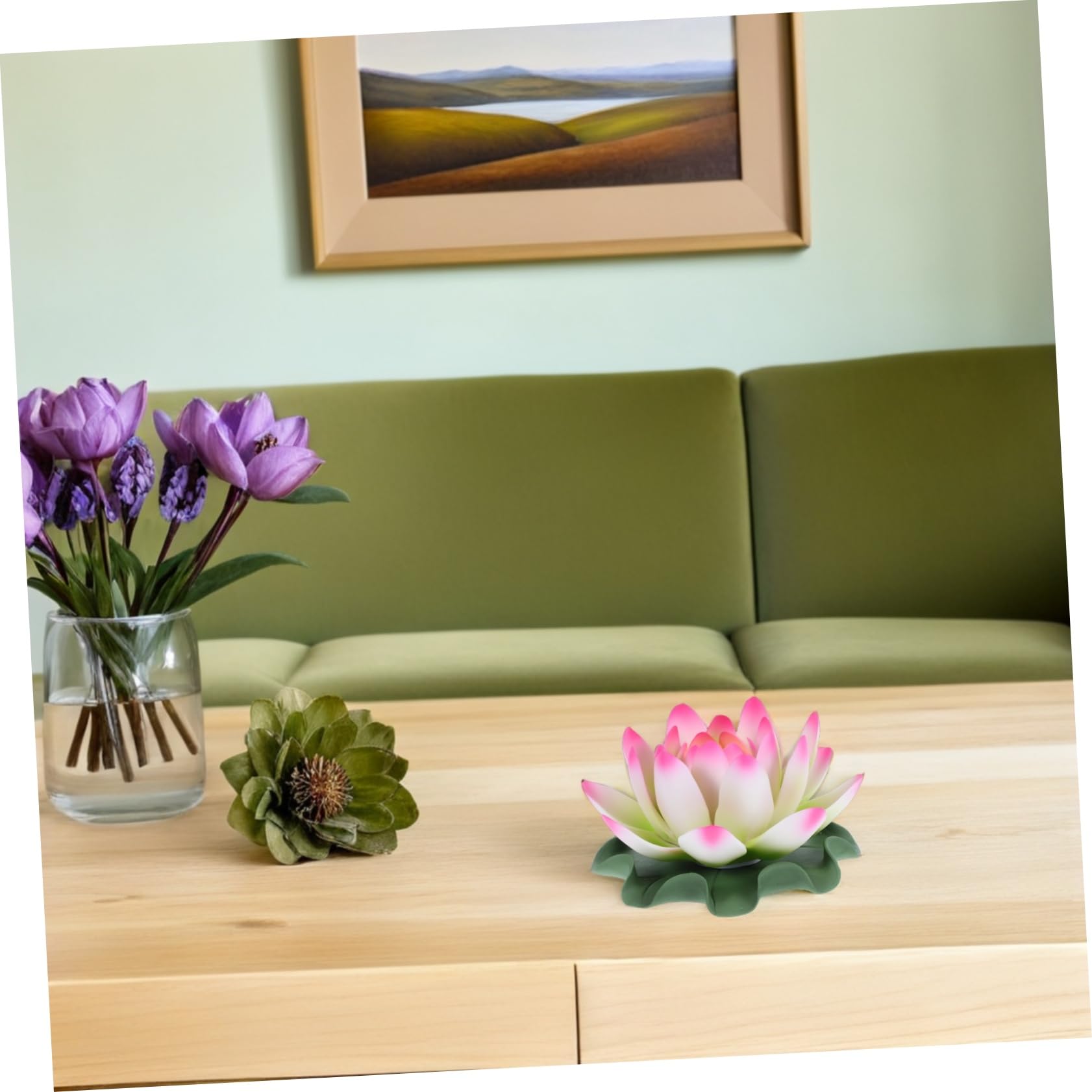 Gatuida Soporte para Incienso de Cerámica con Diseño de Flor de Resistente al Calor para Aromaterapia y Decoración Hogar Oficina y SPA