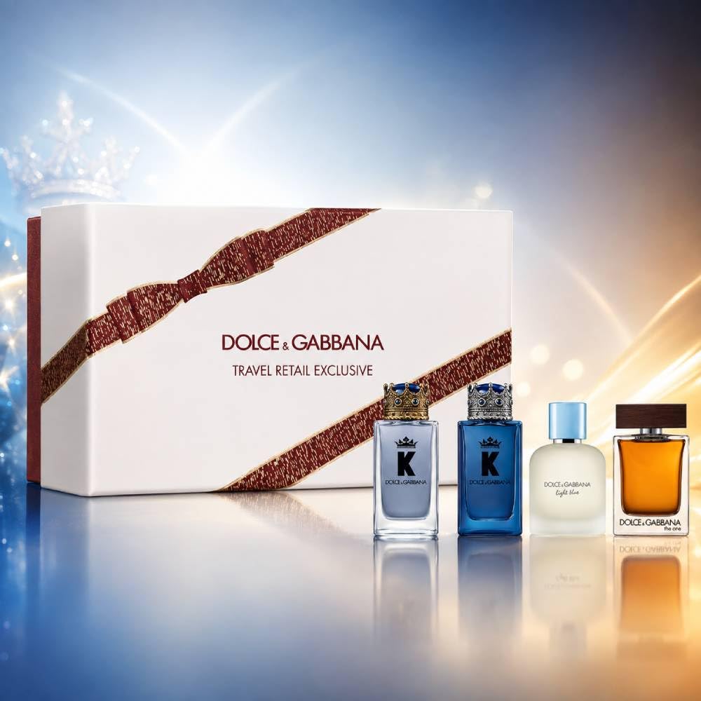 D&G Men Mini Set 4 x 5 ml (K By D&G für den täglichen Gebrauch, praktisches Format