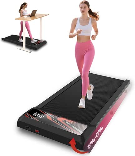 Walking Treadmill Pad, Under Desk Walking Mat with Incline for