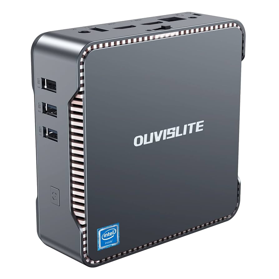 Small Computer Compact Pc Mini LETSUNG Mini PC Computer - Celeron N4000, 8GB RAM, 128GB SSD ...