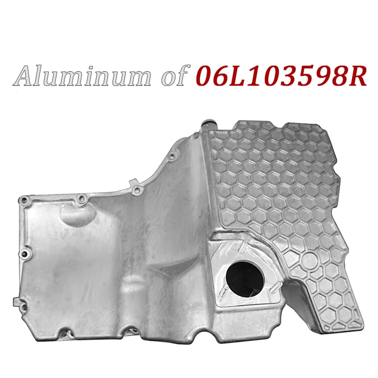 Coppa Dell'olio Motore Coppa dell'olio motore inferiore in alluminio 06L103598R per Audi A4 A5 A6 A7 per VW per Touareg 2.0T 2016-2026 sostituzione