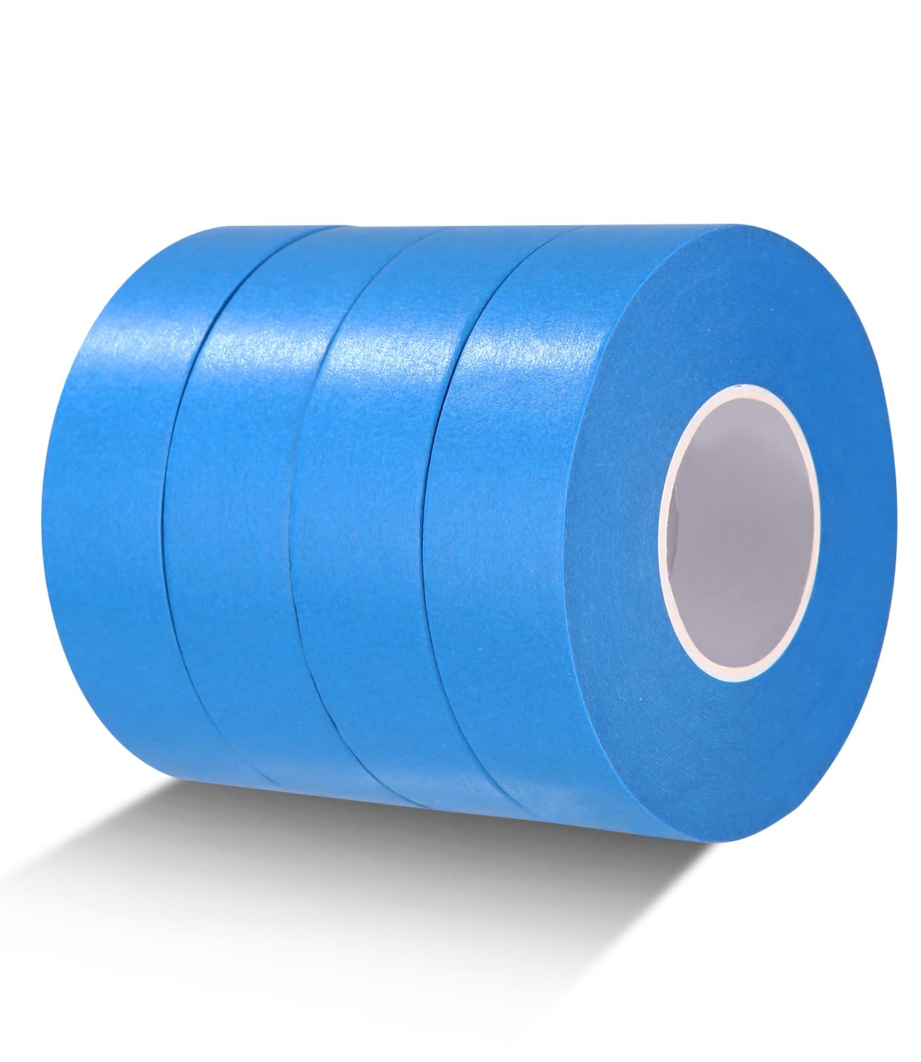 Nastro Mascheratura Blu Professionale 24mm X 50m - 4 Rotoli Per Pittura E Fai Da Te