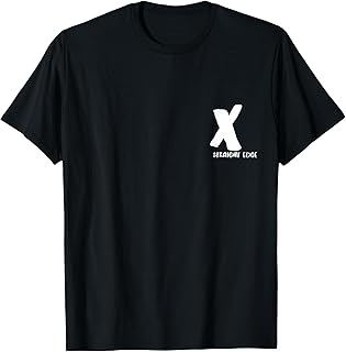 X Straight Edge - Hardcore Punk Rock Stay Straight Gift T-Shirt