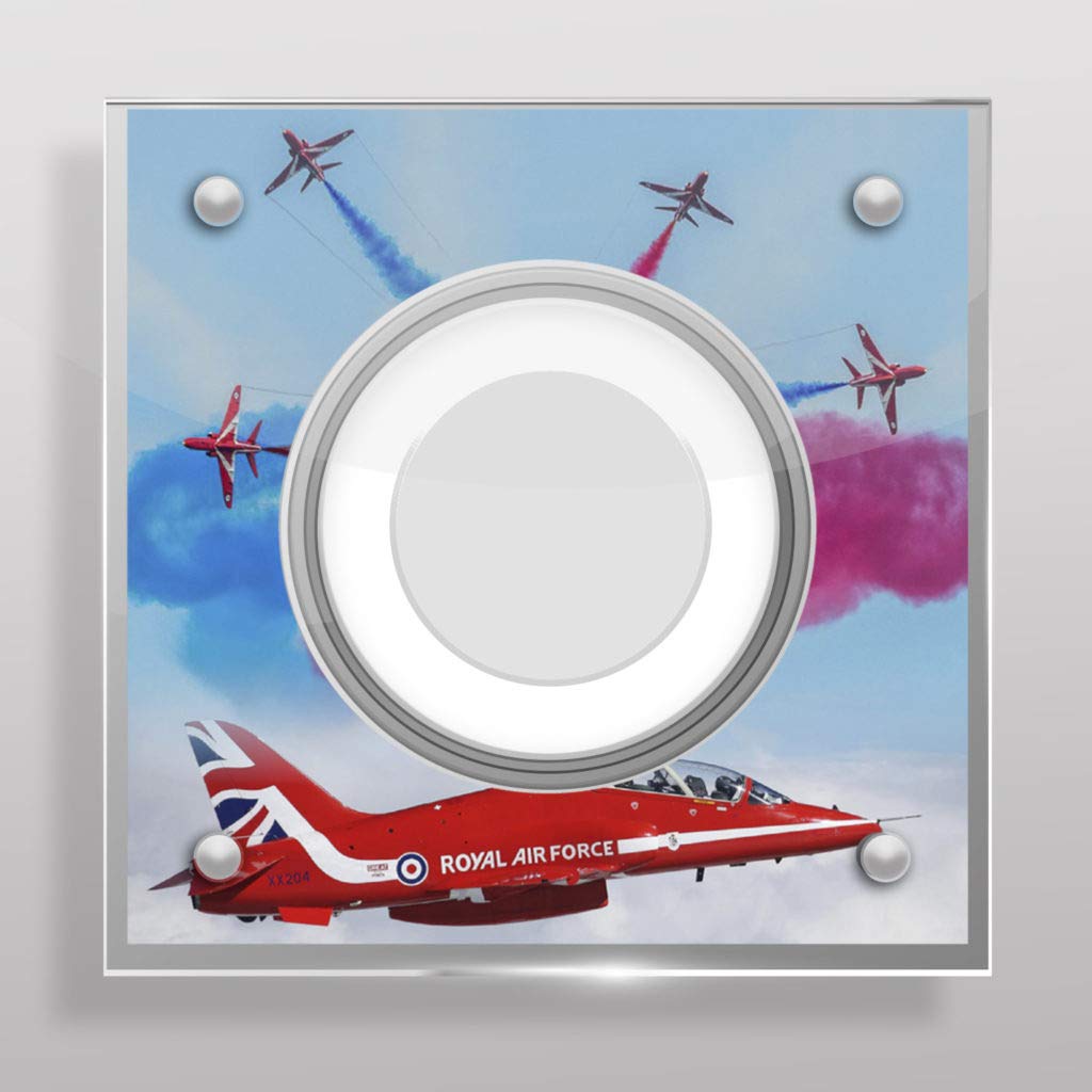 Red Arrows Coin Perspex/Acrylic Coin Display